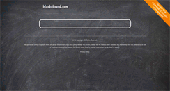 Desktop Screenshot of blackoboard.com